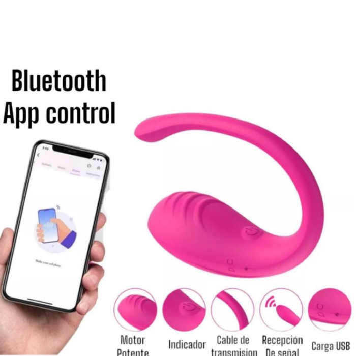 Vibrador Interactivo Videochat Control Por App Y Bluetooth Larga Distancia 